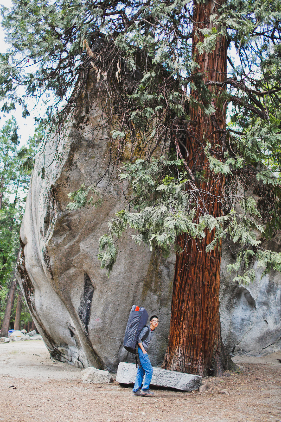 Climbing at Camp 4 + 17 Breathtaking Things to Do in Yosemite National Park // Eearth Travel #visittheusa #visitcalifornia #rockclimbing #yosemite #california