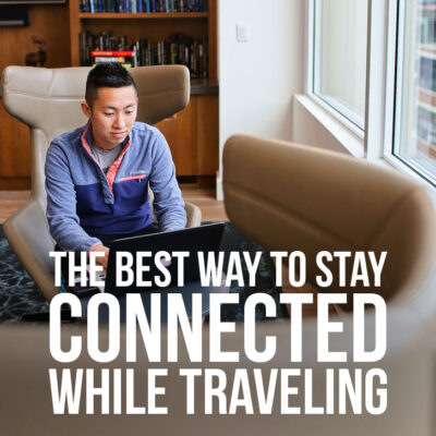The Best Way to Stay Connected While Traveling + Global Vision Wifi Review // Eearth Travel