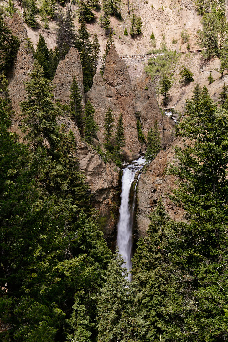 Tower Fall + The Ultimate Guide to Yellowstone National Park - Best Things to Do in Canyon Village, Fishing Bridge, Madison, Mammoth Hot Springs, Norris, Old Faithful, and Tower Roosevelt Area // Eearth Travel