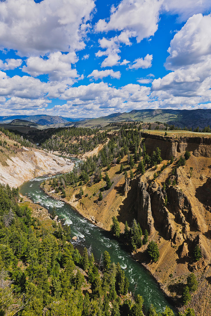 Tower Fall + The Ultimate Guide to Yellowstone National Park - Best Things to Do in Canyon Village, Fishing Bridge, Madison, Mammoth Hot Springs, Norris, Old Faithful, and Tower Roosevelt Areas // Eearth Travel