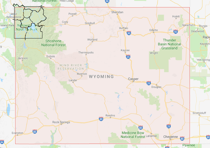 Yellowstone Park Map Wyoming + Tips for Your Visit // Eearth Travel