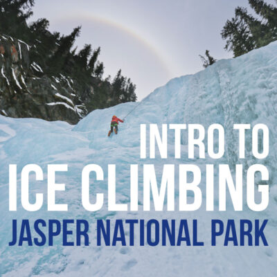 New to ice climbing? Click this pin for your Intro to Ice Climbing for Beginners. Learn What to Wear Ice Climbing, Where to Go Ice Climbing in Jasper National Park, and More // Eearth Travel #jasper #alberta #iceclimbing