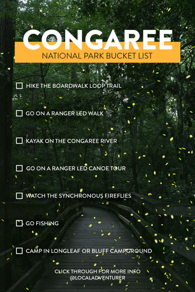 Congaree National Park Bucket List