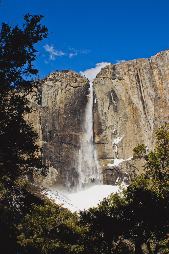 Lower Yosemite Falls hike + Taking a trip to Yosemite National Park? Save this pin and click to see details on the 11 best hikes in Yosemite National Park you shouldn’t miss. These Yosemite hiking trails are also some of the best hikes in California and the US that you’ll want to add to your hiking bucket lists. They take you to the park’s most beautiful places and scenic views. // Eearth Travel #localadventurer #yosemite #california #nationalpark #visitcalifornia #visitca #findyourpark